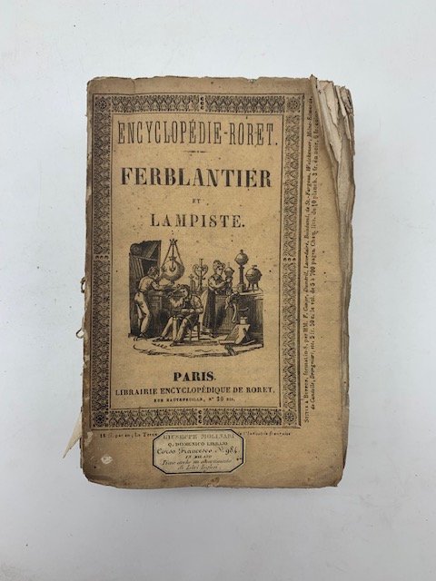 Nouveau manuel complet du ferblantier et du lampiste